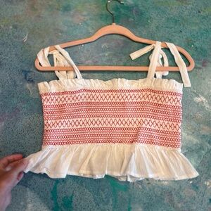 Summer Smocked Crop